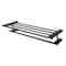 Alfi Brand Black Matte 26" Towel Bar & Shelf AB9564-BM - alternate 1